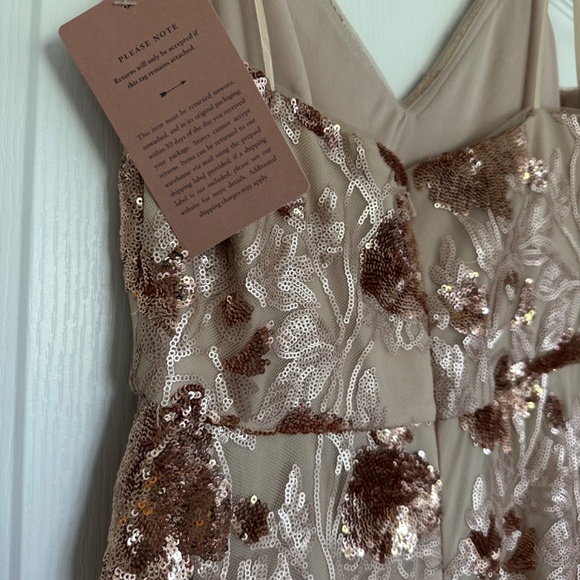 BHLDN Sequin Dress Size 4 BNWT - Picture 4 of 4